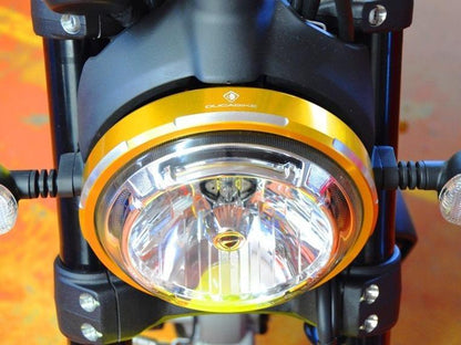 CFSCRA01 - DUCABIKE Ducati Scrambler Headlight Trim – Accessories in the Motoraider Motorcycle Aftermarket Accessories and Parts Online Shop