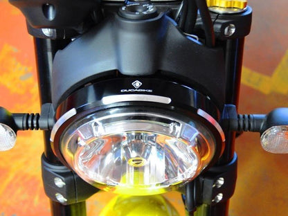 CFSCRA01 - DUCABIKE Ducati Scrambler Headlight Trim – Accessories in the Motoraider Motorcycle Aftermarket Accessories and Parts Online Shop