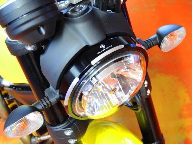 CFSCRA01 - DUCABIKE Ducati Scrambler Headlight Trim – Accessories in the Motoraider Motorcycle Aftermarket Accessories and Parts Online Shop