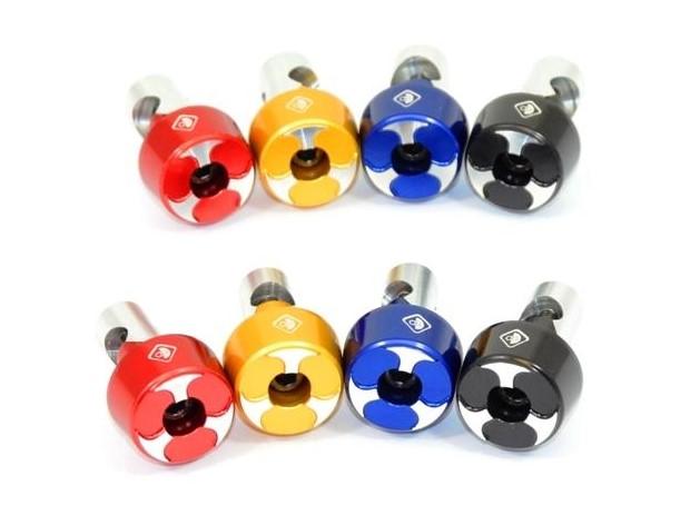 CM0314 - DUCABIKE Ducati Handlebar Weights (universal for 14-15 mm) – Accessories in the Motoraider Motorcycle Aftermarket Accessories and Parts Online Shop