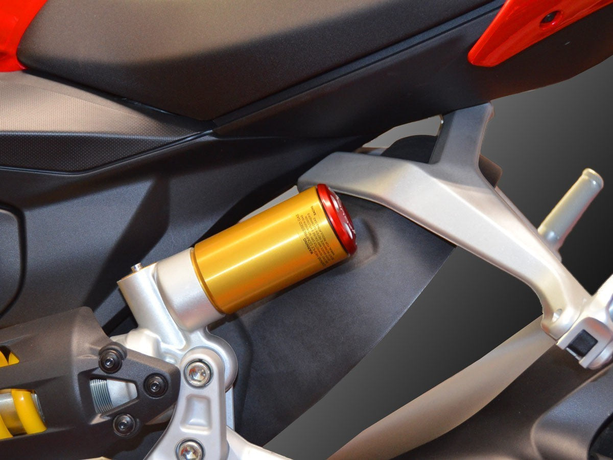 DBK CMA01 Ducati Panigale / Streetfighter / XDiavel Rear Shock Absorber Cover – Accessories in the Motoraider Motorcycle Aftermarket Accessories and Parts Online Shop