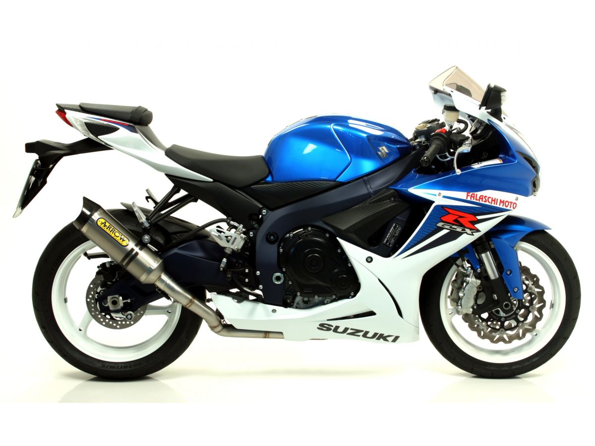ARROW 71107CKZ Suzuki GSX-R750 IE (2011+) Full Exhaust System "Competition Evo Thunder" (racing; titanium) – Accessories in the 2WheelsHero Motorcycle Aftermarket Accessories and Parts Online Shop