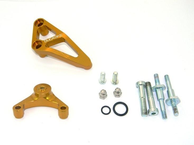 Ducati Hypermotard 1100 OHLINS Steering Damper + DBK / DUCABIKE Mounting Kit – Accessories in the Motoraider Motorcycle Aftermarket Accessories and Parts Online Shop