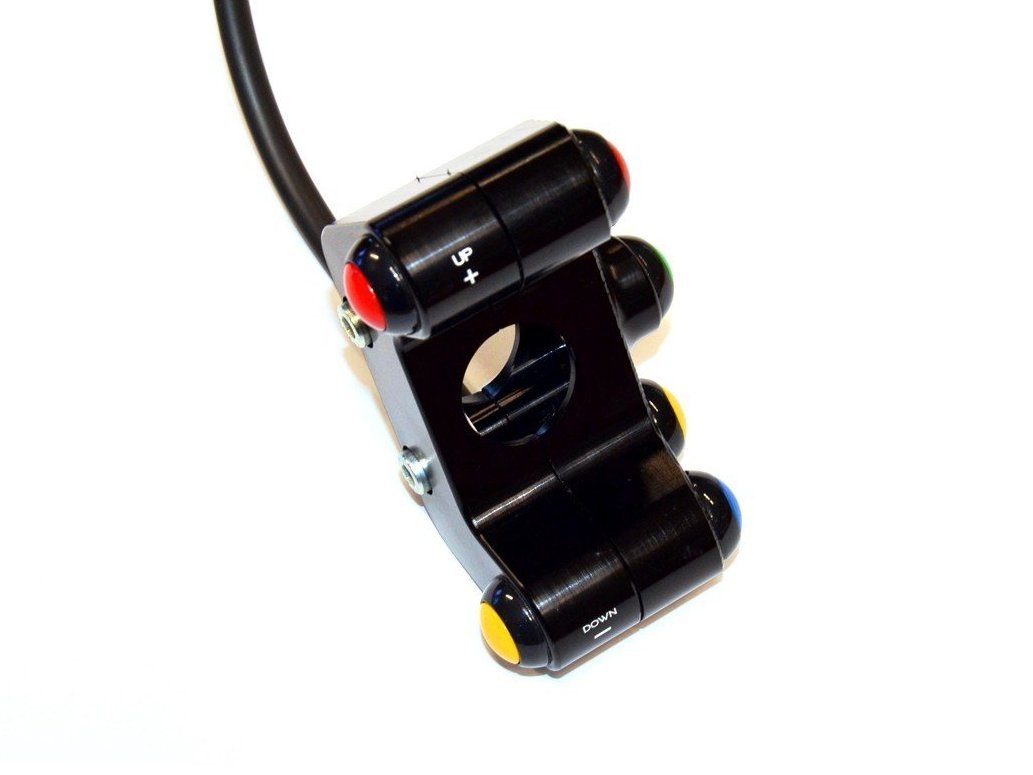 CPPI02 - DUCABIKE 7 Buttons Switched Handlebar (street edition) – Accessories in the Motoraider Motorcycle Aftermarket Accessories and Parts Online Shop