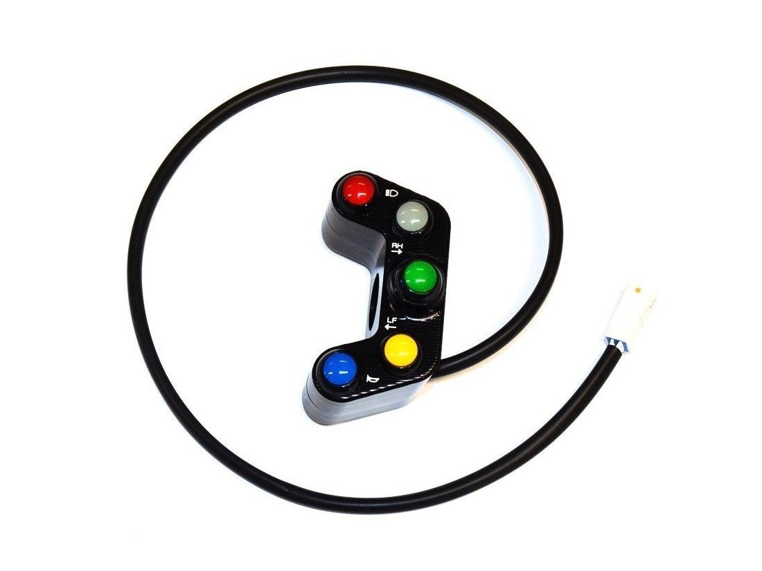 CPPI02 - DUCABIKE 7 Buttons Switched Handlebar (street edition) – Accessories in the Motoraider Motorcycle Aftermarket Accessories and Parts Online Shop
