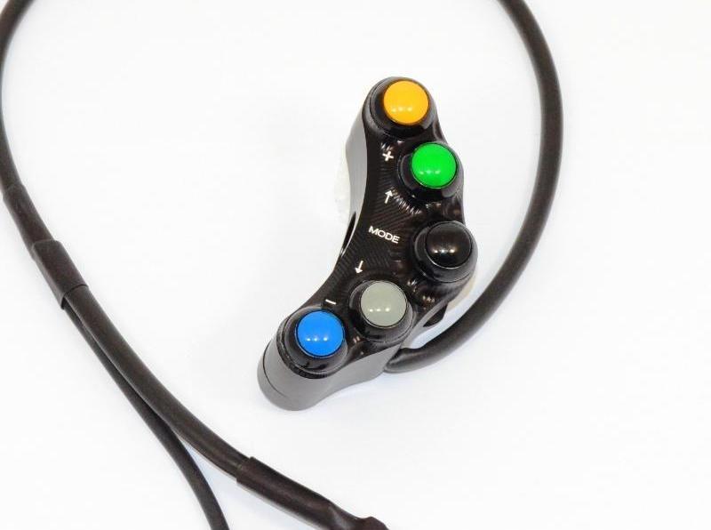 CPPI03 - DUCABIKE Ducati 6 Buttons Switched Handlebar (racing edition) – Accessories in the Motoraider Motorcycle Aftermarket Accessories and Parts Online Shop