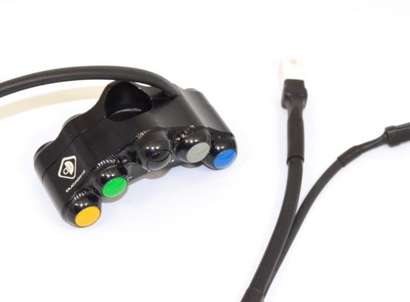 CPPI03 - DUCABIKE Ducati 6 Buttons Switched Handlebar (racing edition) – Accessories in the Motoraider Motorcycle Aftermarket Accessories and Parts Online Shop