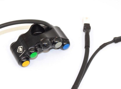 CPPI03 - DUCABIKE Ducati 6 Buttons Switched Handlebar (racing edition) – Accessories in the Motoraider Motorcycle Aftermarket Accessories and Parts Online Shop