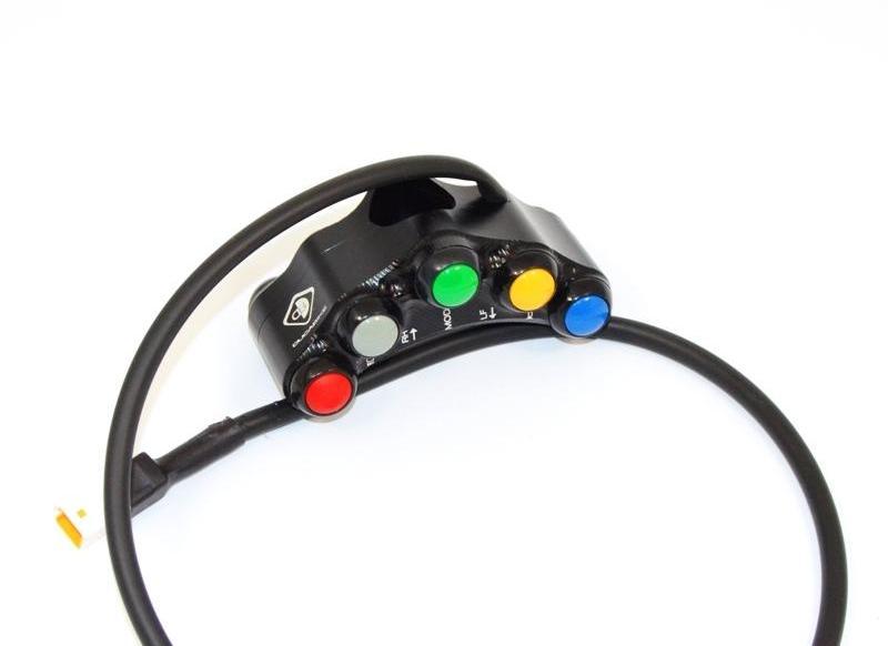 CPPI04 - DUCABIKE Ducati Superbike 1098/1198/848 7 Buttons Switched Handlebar (street edition) – Accessories in the Motoraider Motorcycle Aftermarket Accessories and Parts Online Shop