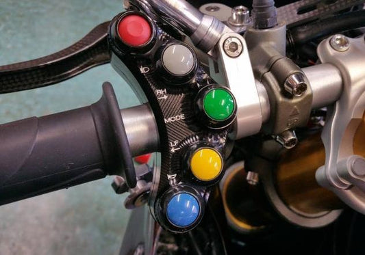 CPPI04 - DUCABIKE Ducati Superbike 1098/1198/848 7 Buttons Switched Handlebar (street edition) – Accessories in the Motoraider Motorcycle Aftermarket Accessories and Parts Online Shop