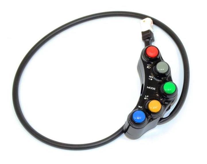 CPPI04 - DUCABIKE Ducati Superbike 1098/1198/848 7 Buttons Switched Handlebar (street edition) – Accessories in the Motoraider Motorcycle Aftermarket Accessories and Parts Online Shop