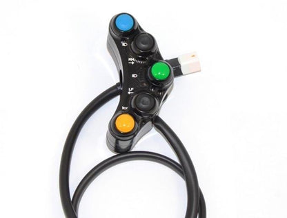 CPPI05 - DUCABIKE Ducati Monster 696/796/1100 7 Buttons Switched Handlebar (street edition) – Accessories in the Motoraider Motorcycle Aftermarket Accessories and Parts Online Shop