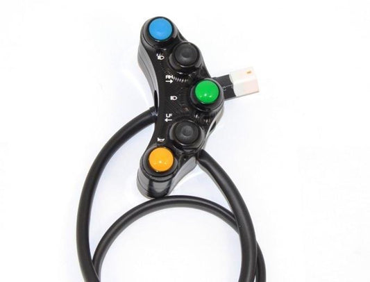 CPPI05 - DUCABIKE Ducati Monster 696/796/1100 7 Buttons Switched Handlebar (street edition) – Accessories in the Motoraider Motorcycle Aftermarket Accessories and Parts Online Shop