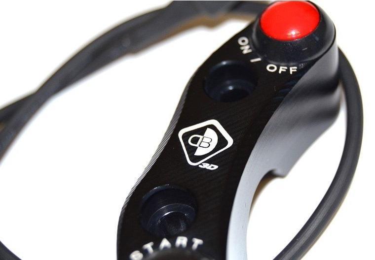 CPPI06 - DUCABIKE Brake Pump Bracket with Integrated Buttons (Brembo Radial/RCS) – Accessories in the Motoraider Motorcycle Aftermarket Accessories and Parts Online Shop