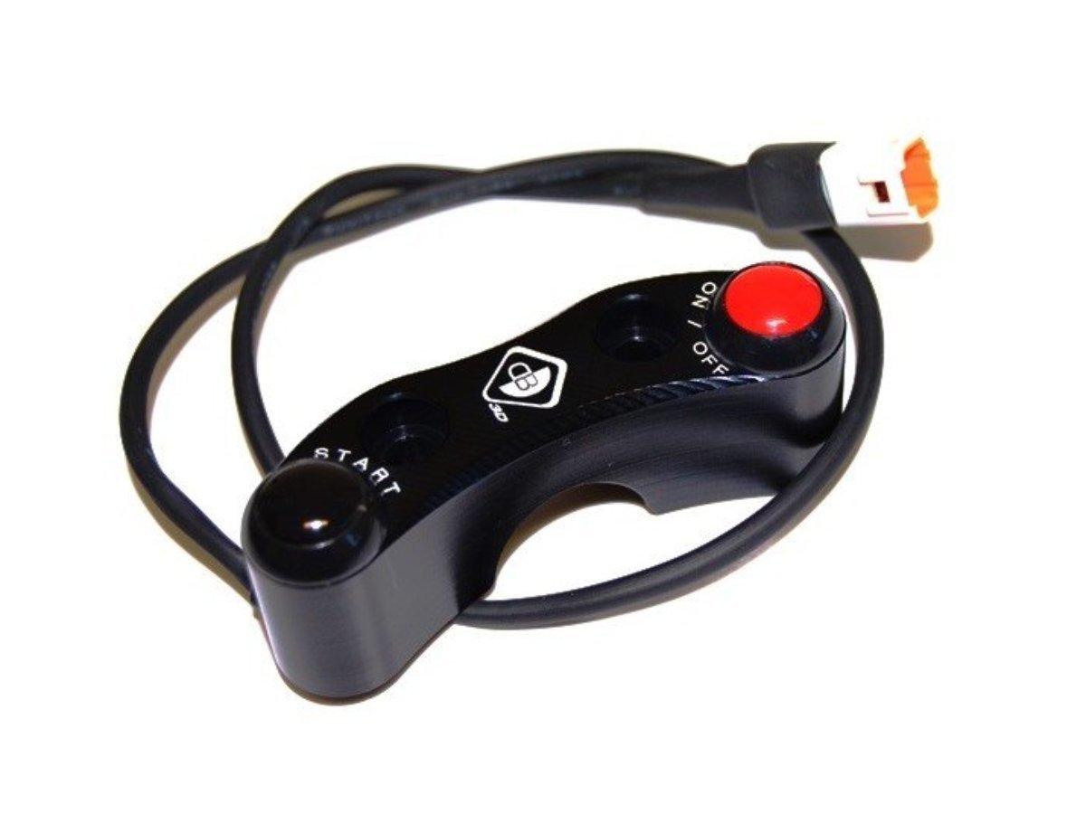 CPPI06 - DUCABIKE Brake Pump Bracket with Integrated Buttons (Brembo Radial/RCS) – Accessories in the Motoraider Motorcycle Aftermarket Accessories and Parts Online Shop