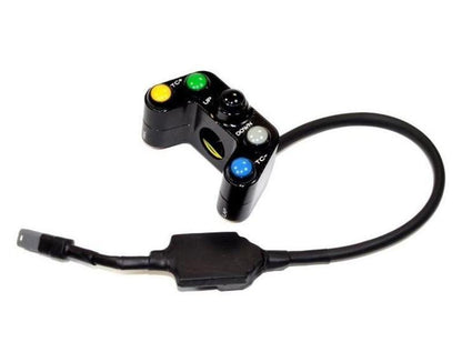 CPPI08 - DUCABIKE Ducati Panigale V4 (2018+) 7 Buttons Switched Handlebar (racing edition) – Accessories in the Motoraider Motorcycle Aftermarket Accessories and Parts Online Shop