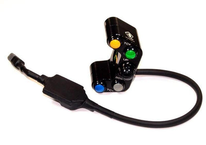 CPPI08 - DUCABIKE Ducati Panigale V4 (2018+) 7 Buttons Switched Handlebar (racing edition) – Accessories in the Motoraider Motorcycle Aftermarket Accessories and Parts Online Shop
