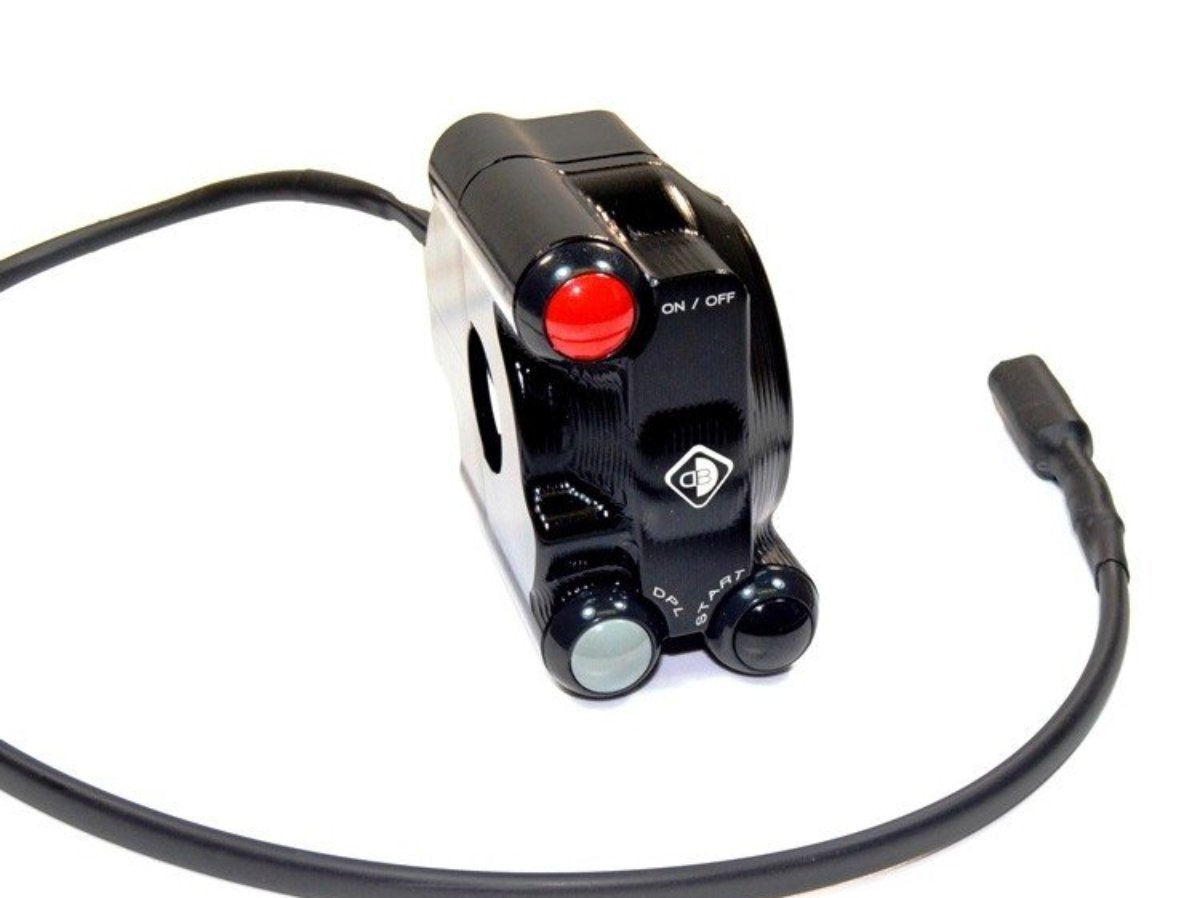 CPPI10 - DUCABIKE Ducati Panigale V4 (18/21) Gas Control Panel with Integrated Push Button – Accessories in the Motoraider Motorcycle Aftermarket Accessories and Parts Online Shop
