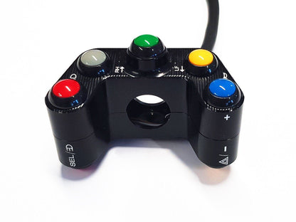 CPPI11 - DUCABIKE Ducati Panigale V4 / Streetfighter V4 (18/24) 8 Buttons Switched Handlebar (street edition) – Accessories in the Motoraider Motorcycle Aftermarket Accessories and Parts Online Shop