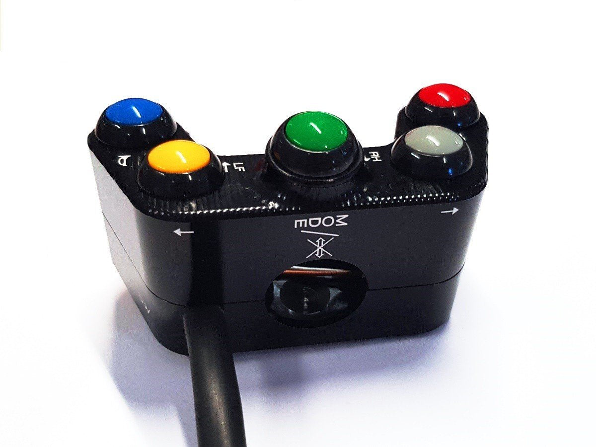 CPPI11 - DUCABIKE Ducati Panigale V4 / Streetfighter V4 (18/24) 8 Buttons Switched Handlebar (street edition) – Accessories in the Motoraider Motorcycle Aftermarket Accessories and Parts Online Shop