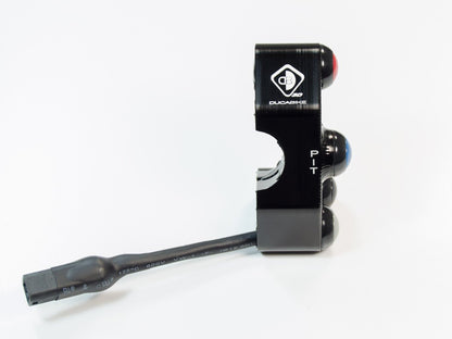 CPPI12 - DUCABIKE Ducati Panigale V4 (21/24) Brake Pump Bracket with Integrated Buttons (Brembo Radial/RCS) – Accessories in the Motoraider Motorcycle Aftermarket Accessories and Parts Online Shop