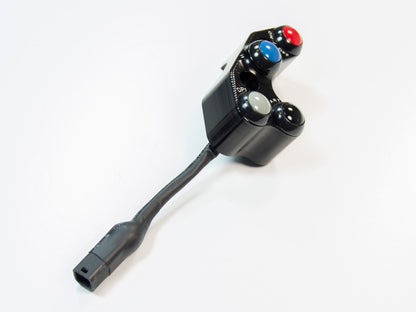 CPPI12 - DUCABIKE Ducati Panigale V4 (21/24) Brake Pump Bracket with Integrated Buttons (Brembo Radial/RCS) – Accessories in the Motoraider Motorcycle Aftermarket Accessories and Parts Online Shop