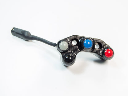 CPPI12 - DUCABIKE Ducati Panigale V4 (21/24) Brake Pump Bracket with Integrated Buttons (Brembo Radial/RCS) – Accessories in the Motoraider Motorcycle Aftermarket Accessories and Parts Online Shop