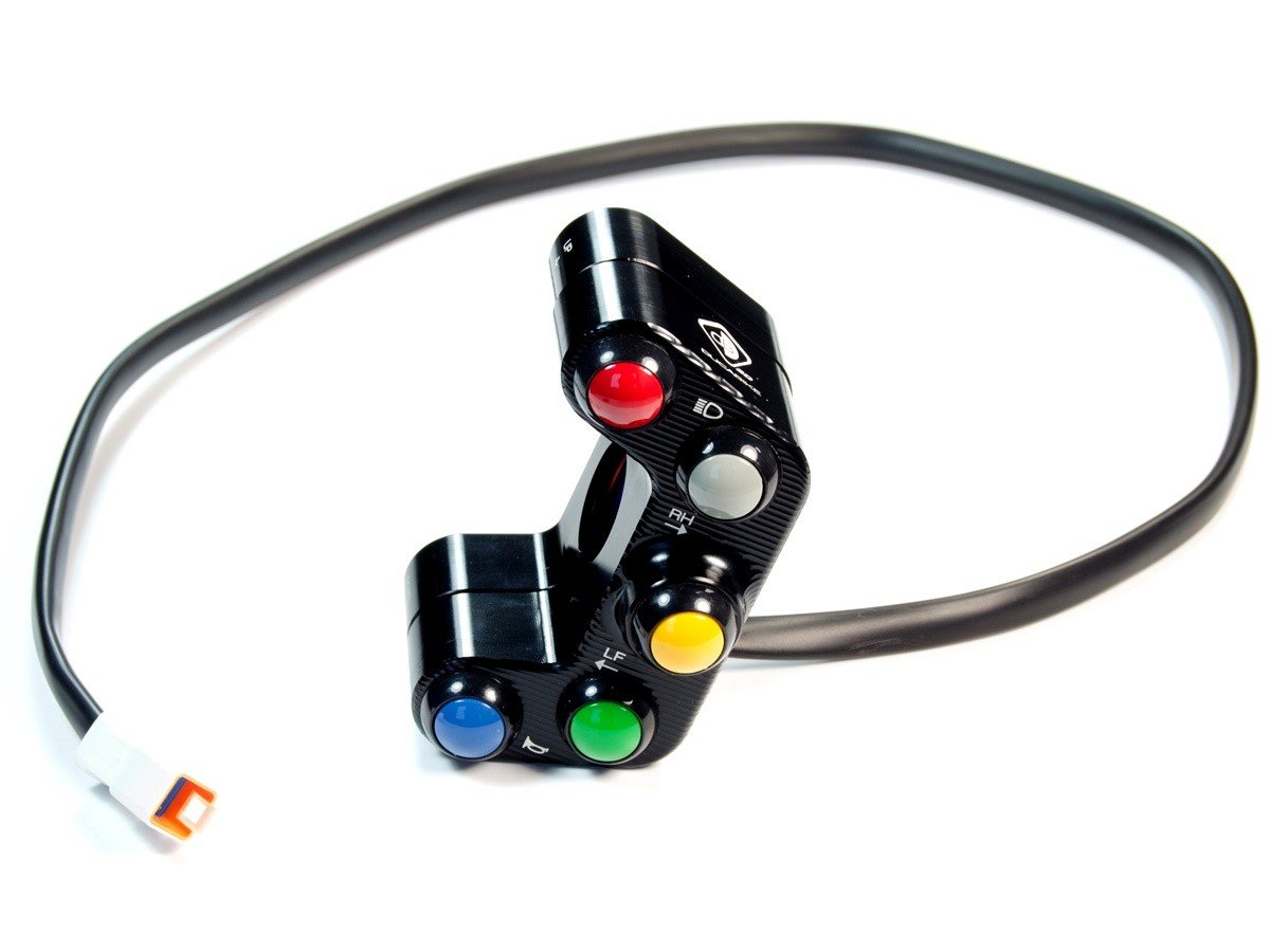CPPI13 - DUCABIKE Ducati 7 Buttons Switched Handlebar (street edition) – Accessories in the Motoraider Motorcycle Aftermarket Accessories and Parts Online Shop