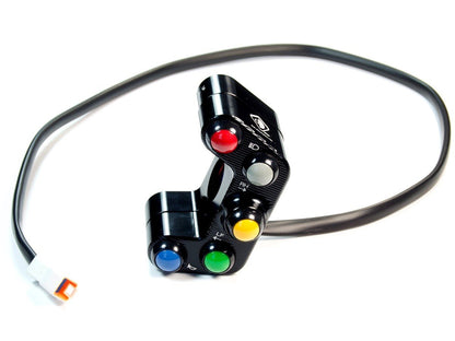 CPPI13 - DUCABIKE Ducati 7 Buttons Switched Handlebar (street edition) – Accessories in the Motoraider Motorcycle Aftermarket Accessories and Parts Online Shop