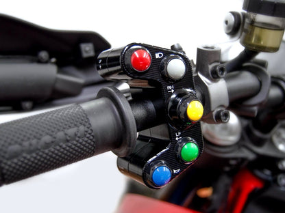 CPPI13 - DUCABIKE Ducati 7 Buttons Switched Handlebar (street edition) – Accessories in the Motoraider Motorcycle Aftermarket Accessories and Parts Online Shop