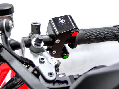 CPPI13 - DUCABIKE Ducati 7 Buttons Switched Handlebar (street edition) – Accessories in the Motoraider Motorcycle Aftermarket Accessories and Parts Online Shop