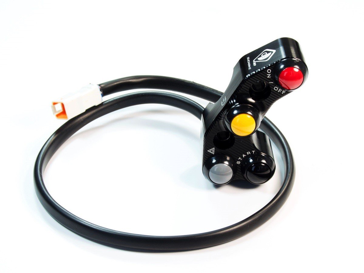 CPPI14 - DUCABIKE Ducati Brake Pump Bracket with Integrated Buttons (Brembo Radial/RCS) – Accessories in the Motoraider Motorcycle Aftermarket Accessories and Parts Online Shop