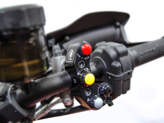 CPPI14 - DUCABIKE Ducati Brake Pump Bracket with Integrated Buttons (Brembo Radial/RCS) – Accessories in the Motoraider Motorcycle Aftermarket Accessories and Parts Online Shop