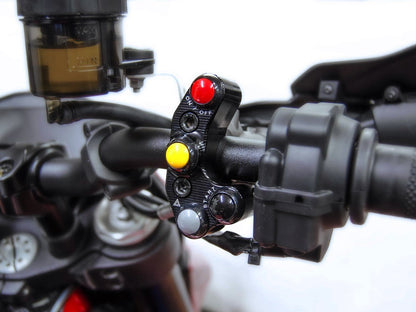 CPPI14 - DUCABIKE Ducati Brake Pump Bracket with Integrated Buttons (Brembo Radial/RCS) – Accessories in the Motoraider Motorcycle Aftermarket Accessories and Parts Online Shop