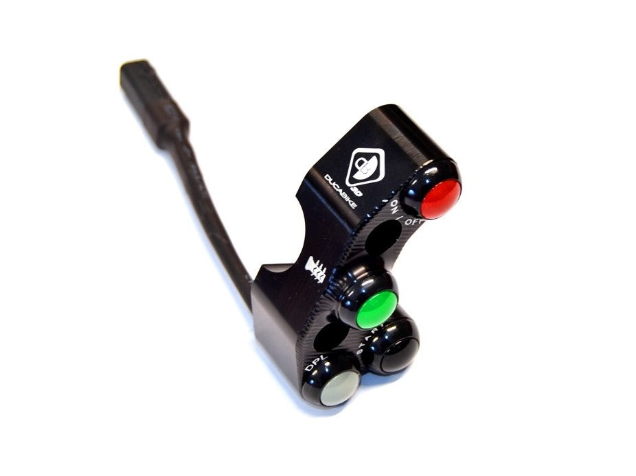 CPPI16 - DUCABIKE Ducati Streetfighter V4 (20/24) Brake Pump Bracket with Integrated Buttons (Brembo Radial/RCS) – Accessories in the Motoraider Motorcycle Aftermarket Accessories and Parts Online Shop