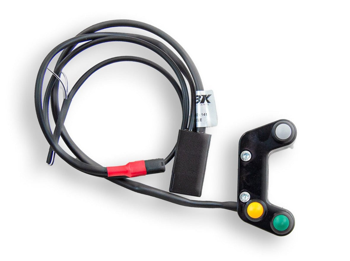 CPPI17 - DBK BMW M1000RR / S1000RR Left Push Button Panel (racing) – Accessories in the Motoraider Motorcycle Aftermarket Accessories and Parts Online Shop