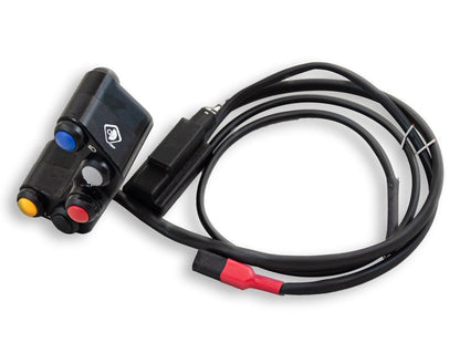CPPI17 - DBK BMW M1000RR / S1000RR Left Push Button Panel (racing) – Accessories in the Motoraider Motorcycle Aftermarket Accessories and Parts Online Shop