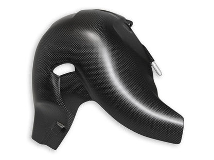CRB109 - DBK Ducati Panigale V4 / Streetfighter V4 (22/24) Carbon Rear Cylinder Heat Shield – Accessories in the Motoraider Motorcycle Aftermarket Accessories and Parts Online Shop