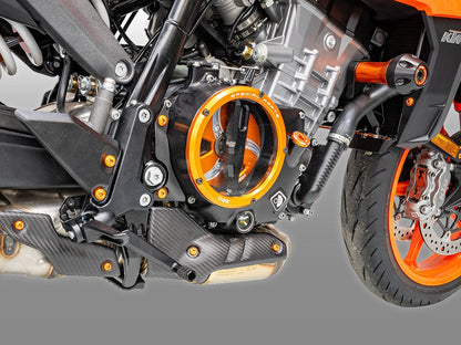 CRB136 - DBK KTM 990 DUKE / R (2024+) Carbon Exhaust Cover – Accessories in the Motoraider Motorcycle Aftermarket Accessories and Parts Online Shop