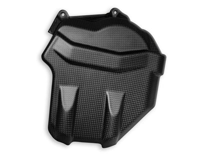 CRB141 - DBK Ducati Panigale V4 / Streetfighter (20/24) Carbon Engine Cover Protection – Accessories in the Motoraider Motorcycle Aftermarket Accessories and Parts Online Shop