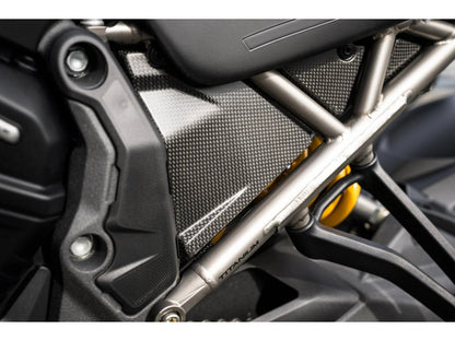 CRB146 - DBK Ducati Multistrada V4 RS (2024+) Carbon Frame Cover – Accessories in the Motoraider Motorcycle Aftermarket Accessories and Parts Online Shop