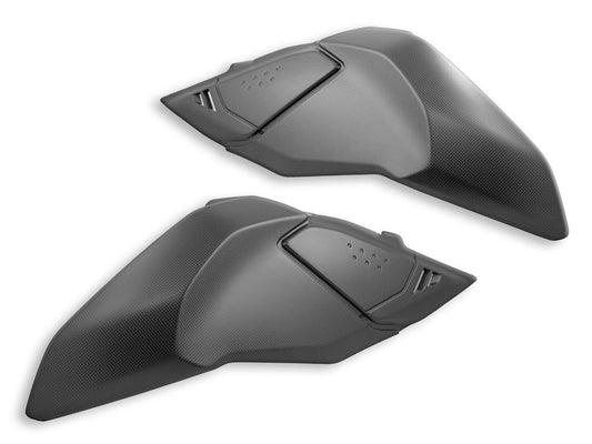 CRB151O - DUCABIKE Ducati Hypermotard 698 Mono / RVE (2024+) Carbon Tank Side Covers – Accessories in the Motoraider Motorcycle Aftermarket Accessories and Parts Online Shop
