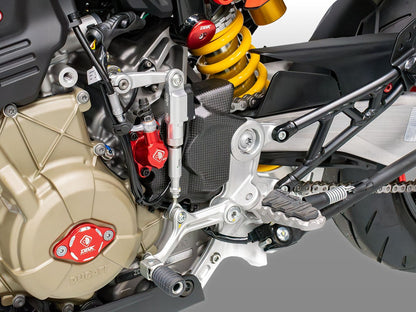 CRB164 - DBK Ducati Hypermotard 698 Mono (2024+) Carbon Sprocket Cover – Accessories in the Motoraider Motorcycle Aftermarket Accessories and Parts Online Shop