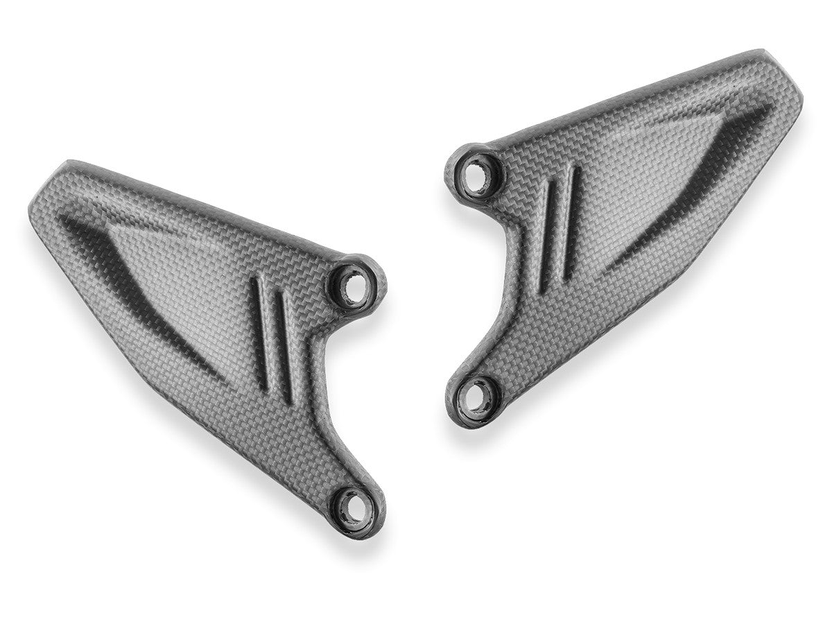 CRB169 - DBK Ducati Hypermotard 698 Mono (2024+) Carbon Heel Guards (pair) – Accessories in the Motoraider Motorcycle Aftermarket Accessories and Parts Online Shop