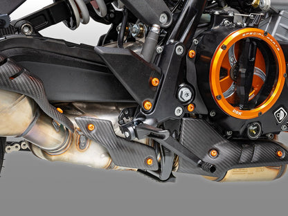 CRB190 - DBK KTM 990 DUKE / R (2024+) Carbon Exhaust Cover – Accessories in the Motoraider Motorcycle Aftermarket Accessories and Parts Online Shop