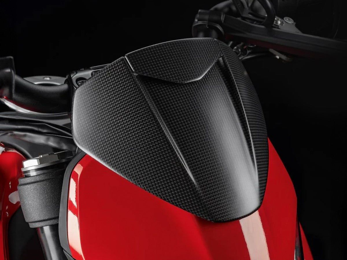 DBK DUCABIKE CRB191 Ducati Hypermotard 950 (2019+) Carbon Front Fairing (large) – Accessories in the Motoraider Motorcycle Aftermarket Accessories and Parts Online Shop