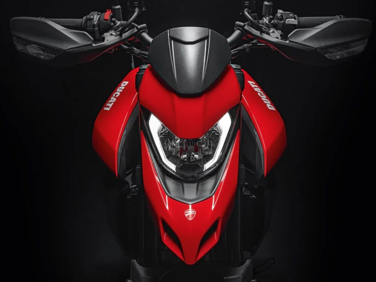 DBK DUCABIKE CRB191 Ducati Hypermotard 950 (2019+) Carbon Front Fairing (large) – Accessories in the Motoraider Motorcycle Aftermarket Accessories and Parts Online Shop