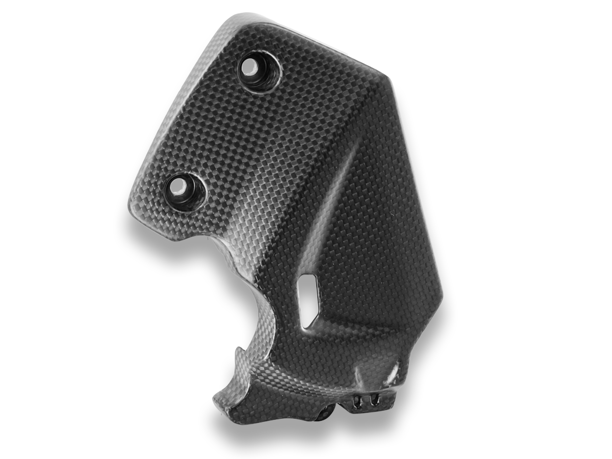 DBK DUCABIKE CRB200 Ducati Hypermotard 950 (2019+) Carbon Sprocket Cover – Accessories in the Motoraider Motorcycle Aftermarket Accessories and Parts Online Shop