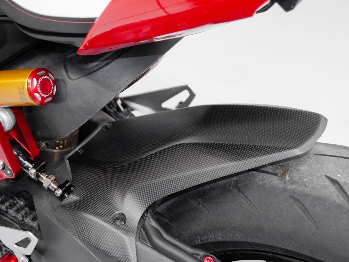CRB28 - DBK Ducati Panigale V2 / Streetfighter V2 (20/24) Carbon Rear Fender – Accessories in the Motoraider Motorcycle Aftermarket Accessories and Parts Online Shop