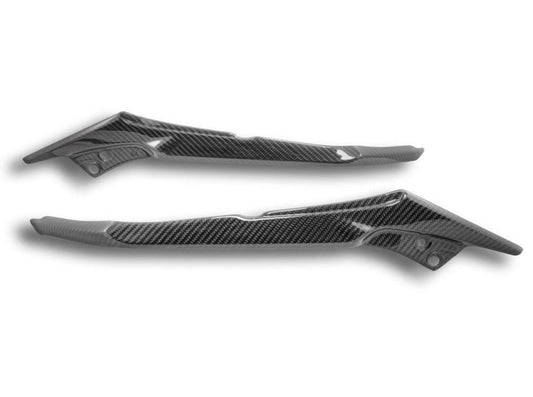 CRB67L - DBK Triumph ST Glossy Carbon Tank Infills – Accessories in the Motoraider Motorcycle Aftermarket Accessories and Parts Online Shop